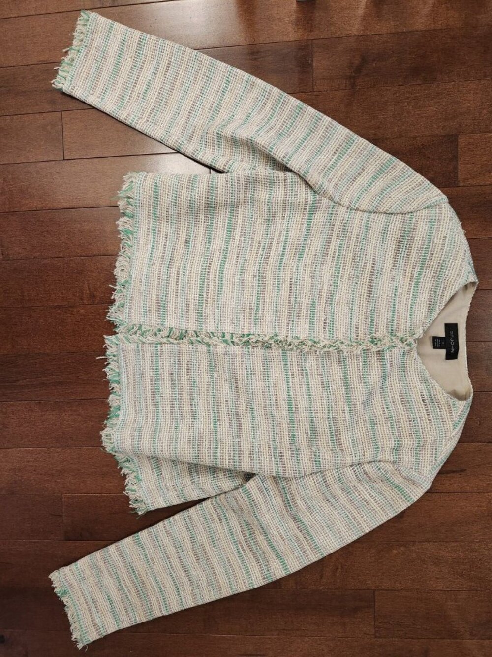 St John women's tweed blazer in size 16 from spring 2020
